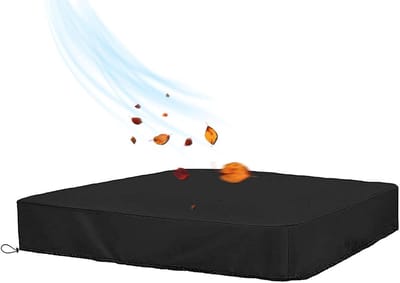 Zandbakhoes - Zandbak deksel - Buiten spelen - Waterdicht UV-bestendig - 200x200cm - Grijs