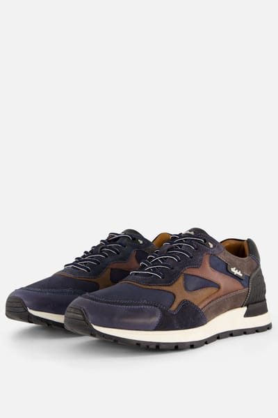 Australian Tiago Sneakers blauw Leer - Maat 41