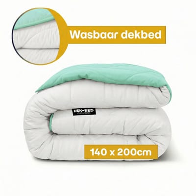 Dekbed-Discounter - EazySleep Dekbed Zonder Overtrek 140 x 200 cm - Wasbaar dekbed - Wasbaar op 40 graden - Verkoelend dekbed - Cool Touch Technology