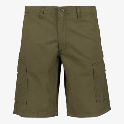 JJ REBEL heren cargo short donkergroen - Maat S