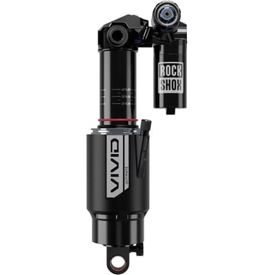 Rockshox Vivid Ultimate Rc2t Reb25/comp30 Standard/trunnion Transition Spire Schokdemper Zilver 65 mm / 205 mm