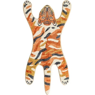 Cartoon Luipaard Tapijt Voor Koelte En Warmte, Woondecoratie, Slaapkamer Pluche Vloermat, Woonkamer Rustplek Vloermat 80x120cm 31x47inch