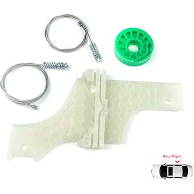 BWR1162 Kit de réparation de lève-vitre Arrière Droit pour Peugeot 508 MK1 W23 8D 8E 2010-2018 4/5 Portes 9224H9