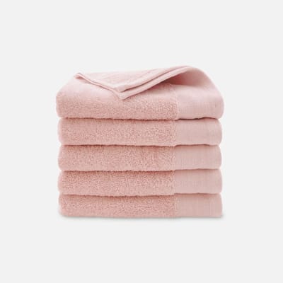 Walra Handdoek - Soft Cotton - Set van 5 - Hotel Kwaliteit - 100% katoen - 550 g/m² - 50x100 cm - Roze