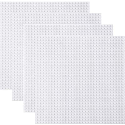 4 Stuks Basisplaten 32x32 Noppen Klassieke Basisplaten Blokken Bouwstenen Assemblage Werkt Met MOC Vrienden Stad 4PC32x32 wit