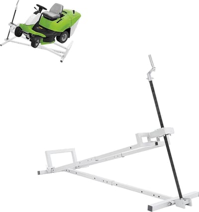 Grasmaaier Lift - Zitmaaier Krik - Onderhoud Uitvoeren - Hoge Hefhoogte - 399 kg Draagkracht - Grijs