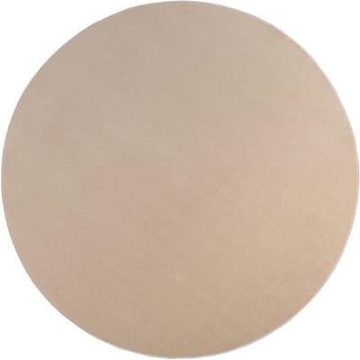 Muratap Relax samba rond wasbaar effen vloerkleed uni tapijt - 160 cm rond