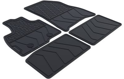 Rubber Automatten geschikt voor Dacia Duster 3 - 2024-heden - 4-delig - Uitvoering: Mild hybrid (48V)