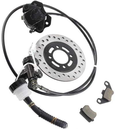 Allecto - GO KART Hoofdremcilinderset - Hydraulische Remset - Veilig gebruik - Universele Go-karts-remset - Geschikt voor Crossmotor Quad - Rem...
