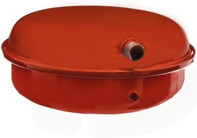 Expansievat 10 liter voor Uittrekketel met 3/4 inch Schroefdraad