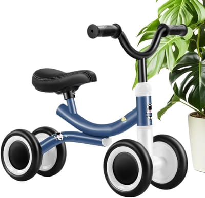 Baby Driewieler Fiets - Peuter Loopfiets - Buiten Spelen - Letselvrij Ontwerp - 51x41x18 cm - Niet gespecificeerd