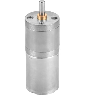 1 Stuk 25mm DC 12V 25GA370 Laagsnelheid Metalen Tandwielmotor voor Elektronisch Slot