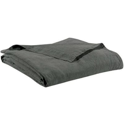Plat laken stonewashed katoen Vivaraise Zeff