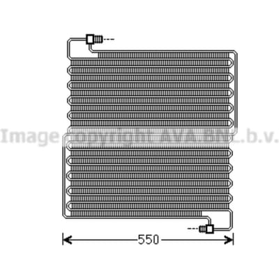 Condensator, airconditioning HIGHWAY AUTOMOTIVE VL5052
