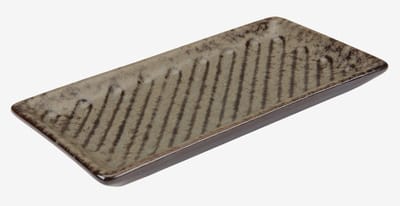 SuperShopper Dienblad – Wastafel Organizer – Mat Geglazuurd Steengoed – Badkamer Accessoire – 21 x 11 x 2 cm