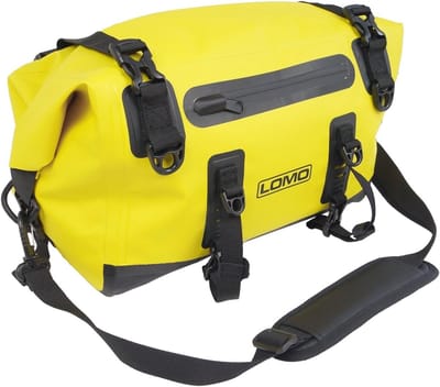 Fietstas Bagage - Dry Bag - Fietsen Opbergen - Waterdichte Roll Top - 15 Liter - Geel