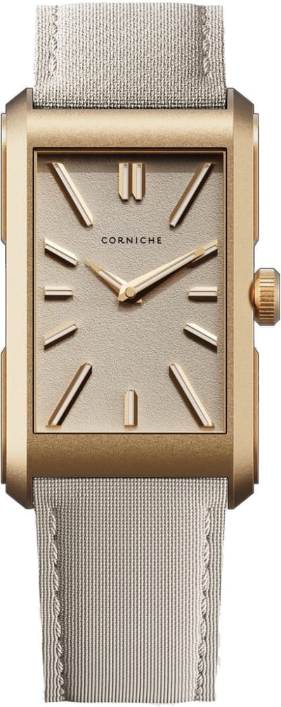 Corniche Visionnaire - Rose goudkleurig met Sand Dial