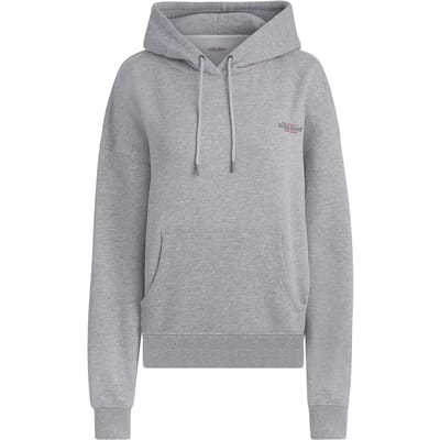 Guess Jeans American Trad Hoodie Grijs S Vrouw