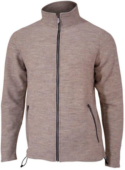 Ivanhoe vest Bruno voor heren van wol - Stone - Beige