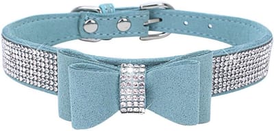 Oogverblindende strass halsband voor honden en katten - Kristal diamanten hondenhalsbanden en harnassen