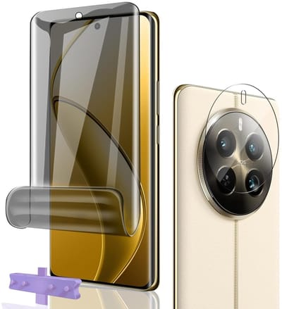 Dailygoods- Displaybeschermfolie Volledige Bescherming - TPU Privacyfolie - Camera-glas - Eenvoudige Installatie - Rand-tot-Rand Dekking - 0,15 mm Dikte - Screenprotector
