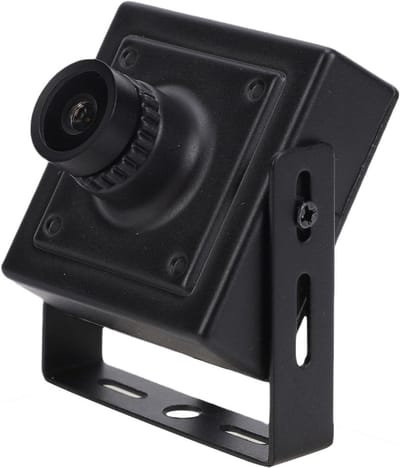 Kleine IP-camera - Mini beveiligingscamera - Thuisbewaking op afstand - Ingebouwde microfoon - 8 MP - Wit