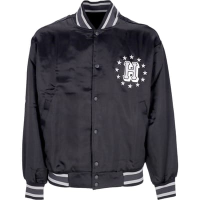 Galactic Stack Baseball Jacket Heren Bomberjack Zwart