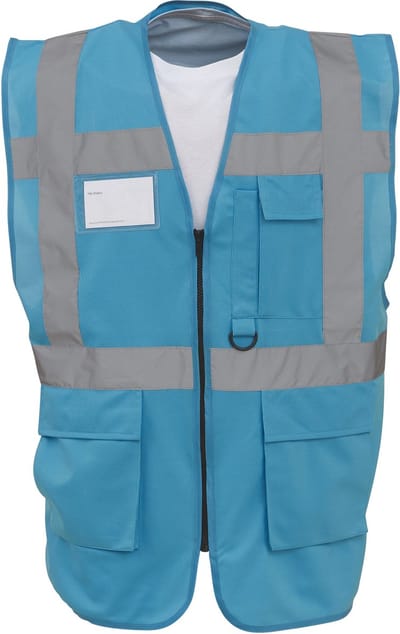 Yoko Signalisatie multifunctioneel executive vest YHVW801 - Sapphire - S