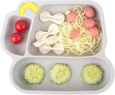 Siliconen Baby- en Kinderborden - Antislip, BPA-vrij, Magnetron- en Vaatwasserbestendig