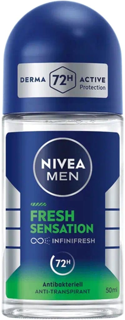 NIVEA Deodorant Roller For Men Fresh Sensation 50 ml
