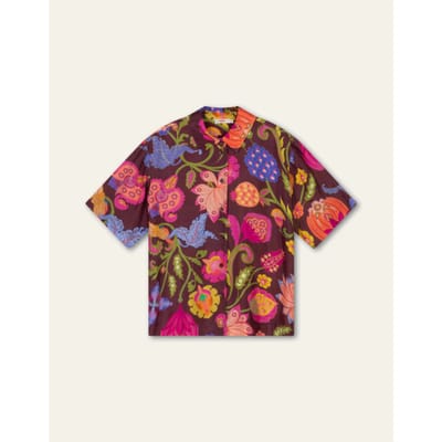 Oilily Binga Blouse- maat44 Tawny Port