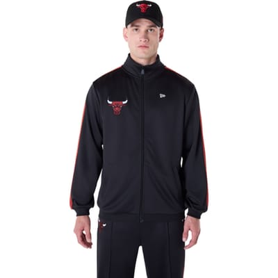 New Era NBA Chicago Bulls Trainingsjas Zwart