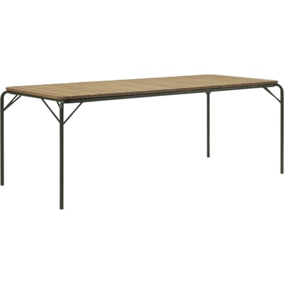 Normann Copenhagen Vig Tuintafel Robinia - donkergroen - 90 x 200 cm