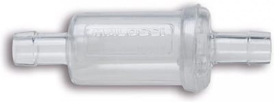 malossi transparant brandstoffilter Ø7mm voor motor scooter quad fiets cyclo enduro nieuw