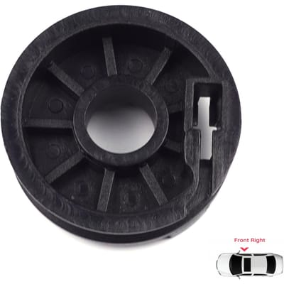 Bross BWR277 Lève-vitre électrique Poulie de roue Porte avant droite 46786202 pour Fiat Albea Siena Palio Doblo Top Store