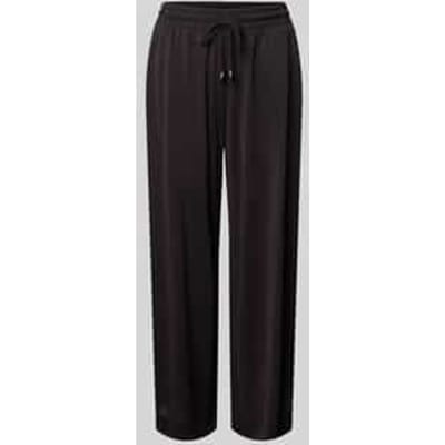 straight fit stoffen broek in verkorte pasvorm