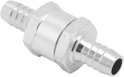 Controleerklep voor Brandstof, Olie en Water - Aluminium Eendelige Terugslagklep (10mm) voor Universeel Gebruik