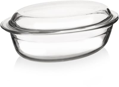 Orion - Ovenschaal - Borosilicaatglas - 3L - Met Deksel