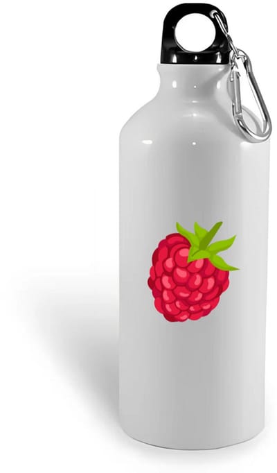 Hacebo® - Framboos waterfles - Fruitschaal - Fruit liefhebbers - Fruit - bessen - gezond eten - water fles - 400ML