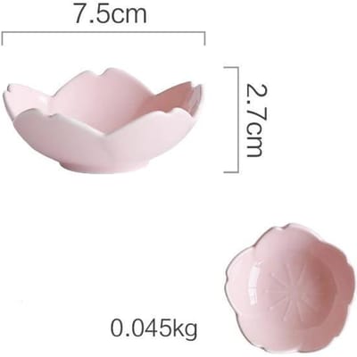 Japans Sakura Bone China Dinerbord Kersenbloesem Glazuur Keramisch Bord Steak Fruit Noten Dienblad Saladekom Snack Schotels Bord Pink gray