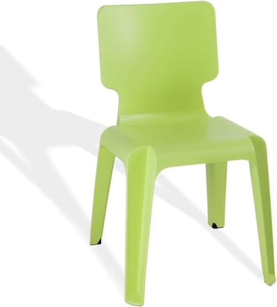 Stapelbare Tuinstoel Lichtgroen - Robuust Kunststof en Comfortabel
