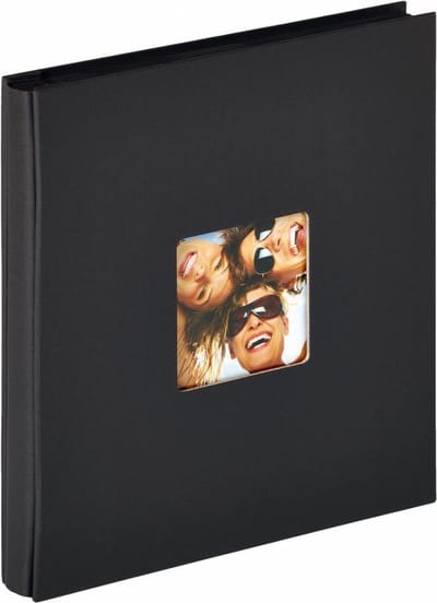 Walther EA-110-B Fun - Insteekalbum - Formaat 31 x 33 cm - 400 foto's 10 x 15 cm - Zwart