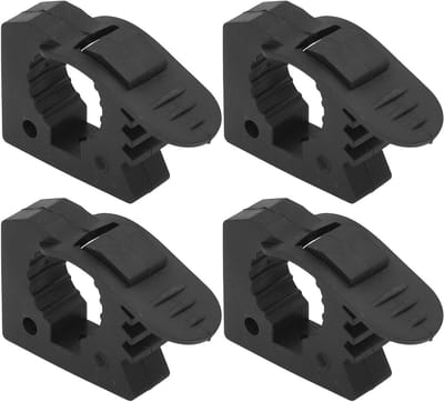 Robuuste Rubber Klemmen voor Shovel, 4 Stuks - Perfect voor Off-road Voertuigen en Tuinwerk