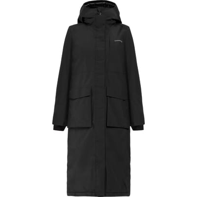 Didriksons LEYA WNS PARKA L 3 Dames Outdoorjas - Black - Maat 46