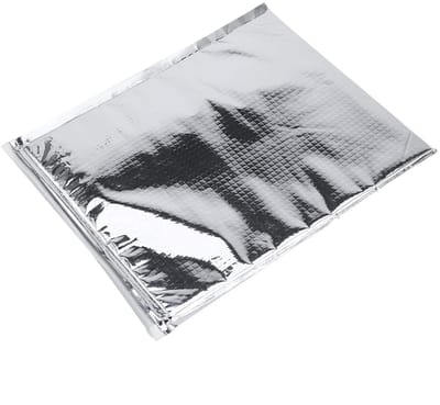 SPHProducts - 5-delige geïsoleerde koeltas - Aluminiumfolie lunchzak - Ideaal voor picknick en reizen - Zilver - Duurzaam en veilig - Multifunctioneel ...