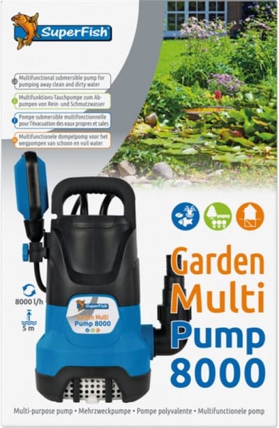 SuperFish Garden Multi Pomp 8000