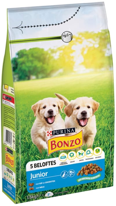 Bonzo Junior - Hondenvoer - 1.5 kg