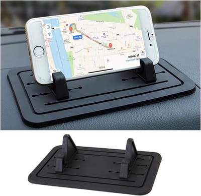 Antislip siliconen mat dashboard telefoonhouder - voor auto's & voertuigen - mobiele telefoons GPS .