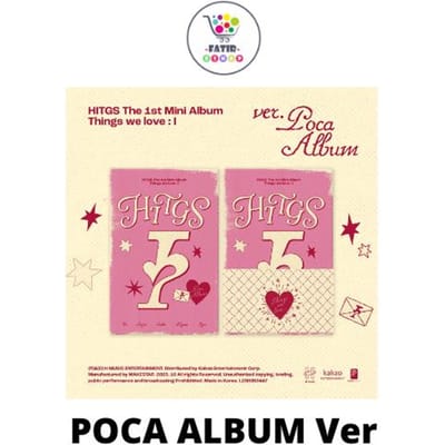 POCA ALBUM Ver HITGS Het 1e Mini-album Dingen waar we van houden I No POB beige