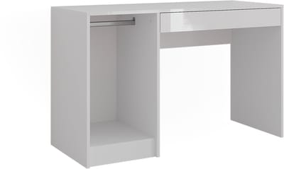 Vicco Sherry Kaptafel – 119.8 cm Wit/wit hoogglans